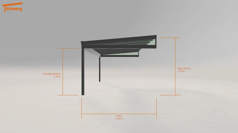#DE Schweng Terrassenüberdachung S400 (ID dvwjg3)