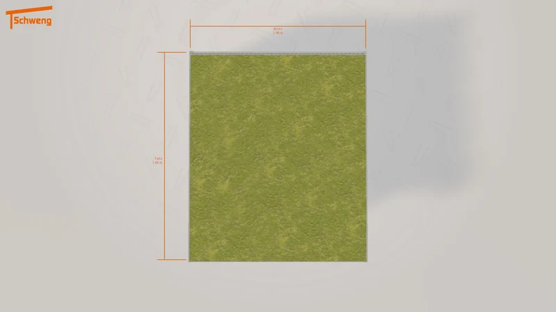 #DE Schweng Flachdachcarport C600+ (ID ygkw2z) #MTG