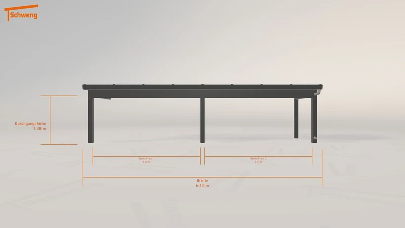 #DE Schweng Terrassenüberdachung S350 (ID 33gbp9)