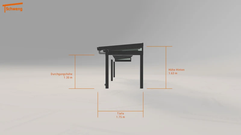 #DE Schweng Terrassenüberdachung S350 (ID 33gbp9)