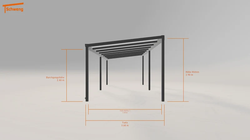 #DE Schweng Terrassenüberdachung S400 (ID g7bkp7)