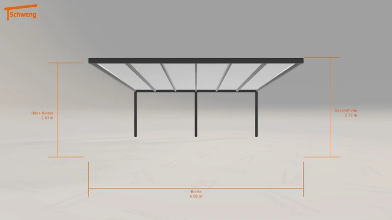 #DE Schweng Terrassenüberdachung S400 (ID ygk9n8)