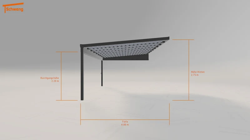 #DE Schweng Terrassenüberdachung S400 (ID x7nbd4)