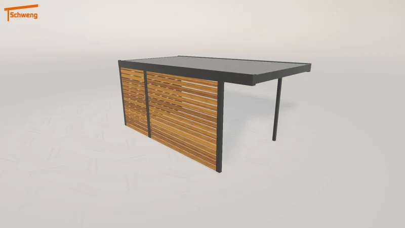 #DE Schweng Flachdachcarport C600+ (ID k23nwj) #MTG