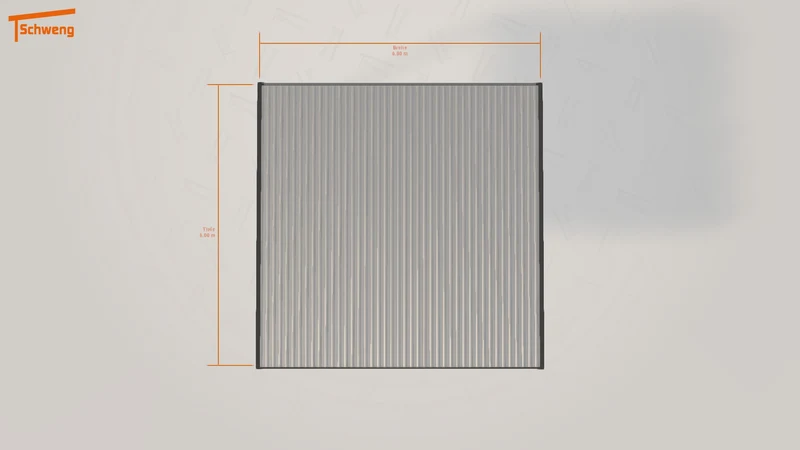 #DE Schweng Flachdachcarport C600 (ID dvwjry) #MTG