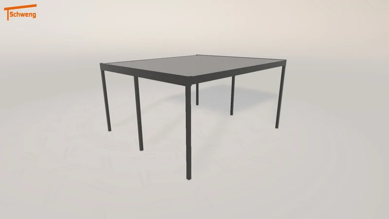#DE Schweng Flachdachcarport C600+ (ID pb3n7y) #MTG
