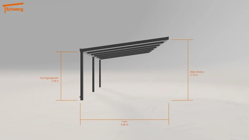 #DE Schweng Terrassenüberdachung S400 (ID 5mgjg3)