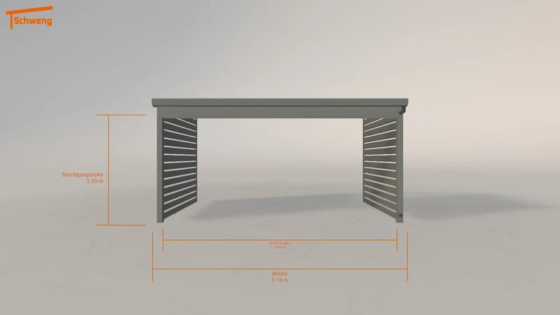 #DE Schweng Terrassenüberdachung S400 (ID g7bqz2)