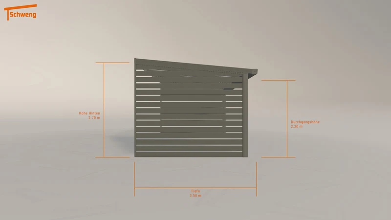 #DE Schweng Terrassenüberdachung S400 (ID g7bqz2)
