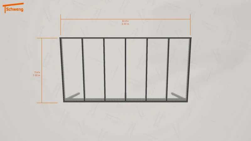 #DE Schweng Pultdachcarport S350 (ID rj3n52)