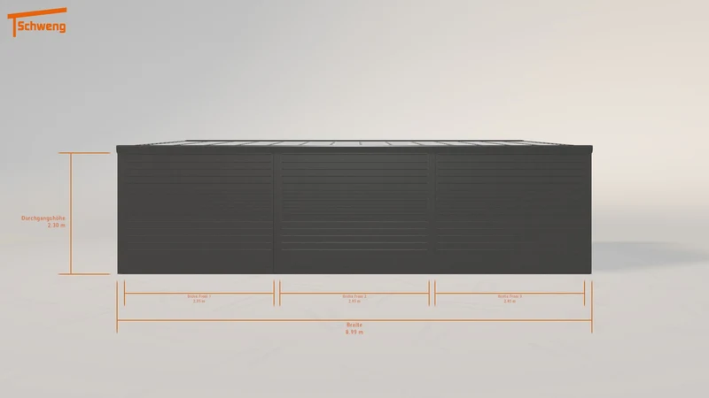 #DE Schweng Pultdachcarport S400 (ID k23jvb)