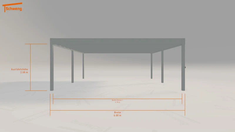 #AT Schweng Flachdachcarport C600+ (ID 9wdzg3) #MTG