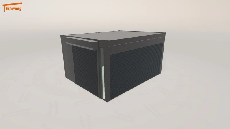 #DE Schweng Flachdachcarport C600+ (ID bk84xp) #MTG
