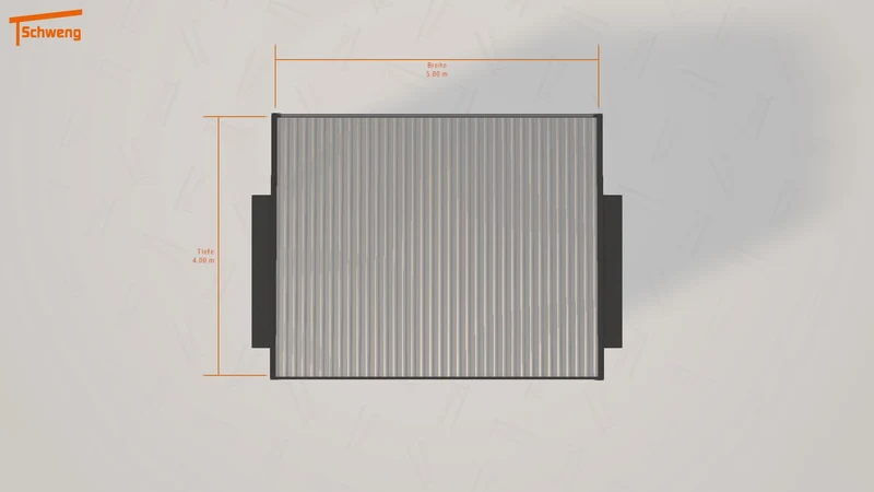 #DE Schweng Flachdachcarport C600+ (ID bk84xp) #MTG