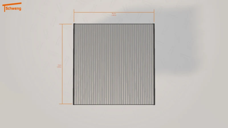 #DE Schweng Flachdachcarport C600+ (ID w3rwj4)