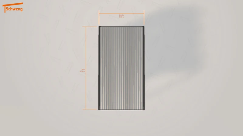 #DE Schweng Flachdachcarport C600 (ID jj35g7)