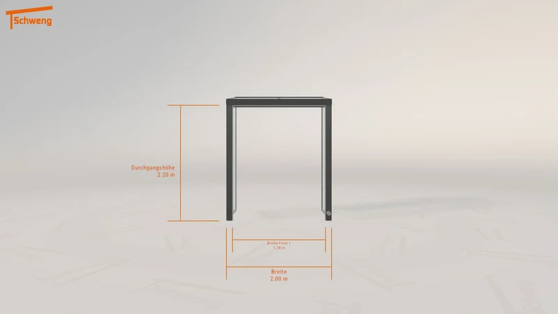 #DE Schweng Terrassenüberdachung S350 (ID 85rwjx)