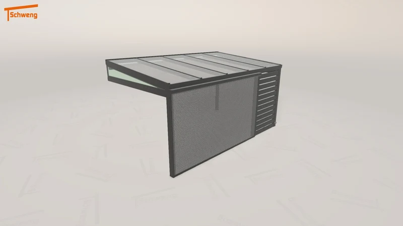 #DE Schweng Terrassenüberdachung S350 (ID ygkw58)