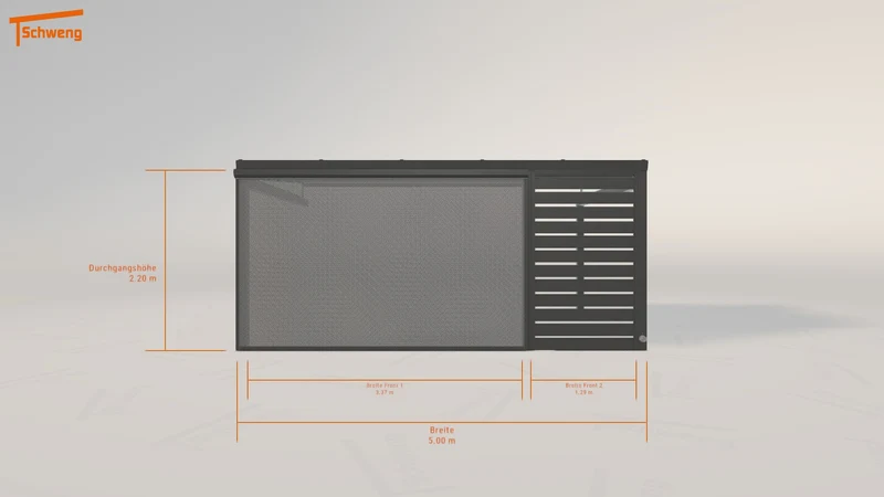 #DE Schweng Terrassenüberdachung S350 (ID ygkw58)