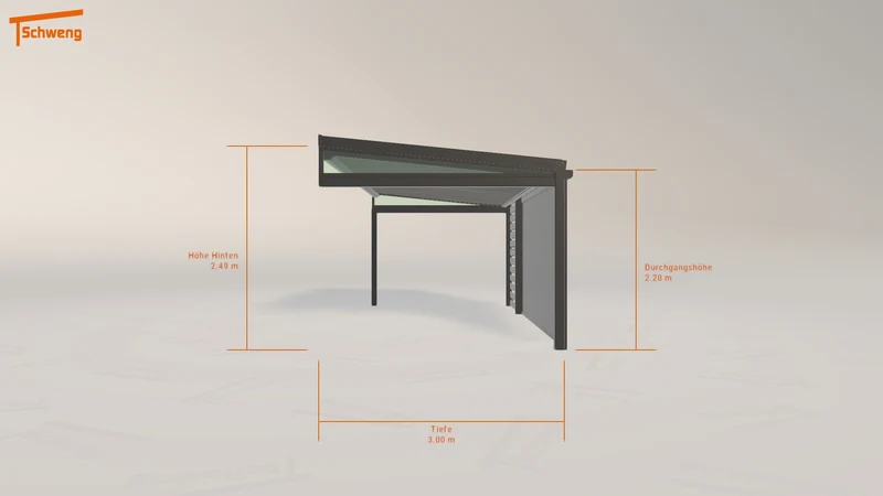 #DE Schweng Terrassenüberdachung S350 (ID ygkw58)