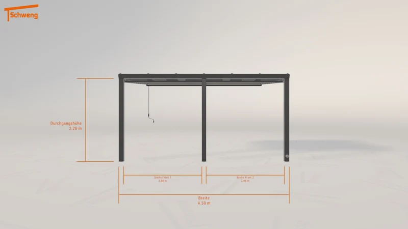 #DE Schweng Terrassenüberdachung S350 (ID 2qgz79)