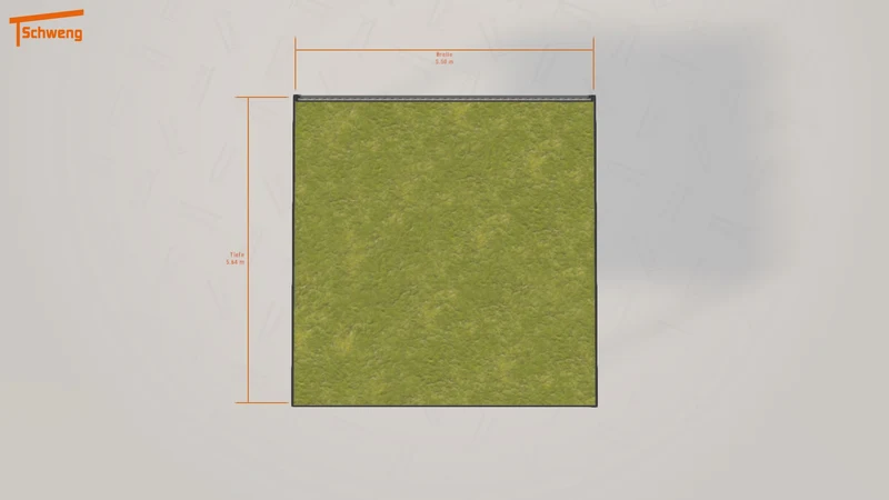 #DE Schweng Flachdachcarport C600+ (ID ygk443) #MTG