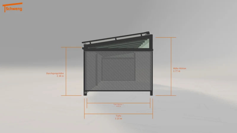 #DE Schweng Terrassenüberdachung S400 (ID zbkgn7)