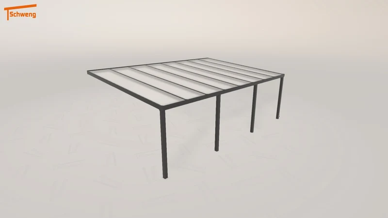 #DE Schweng Terrassenüberdachung S400 (ID jj395b)