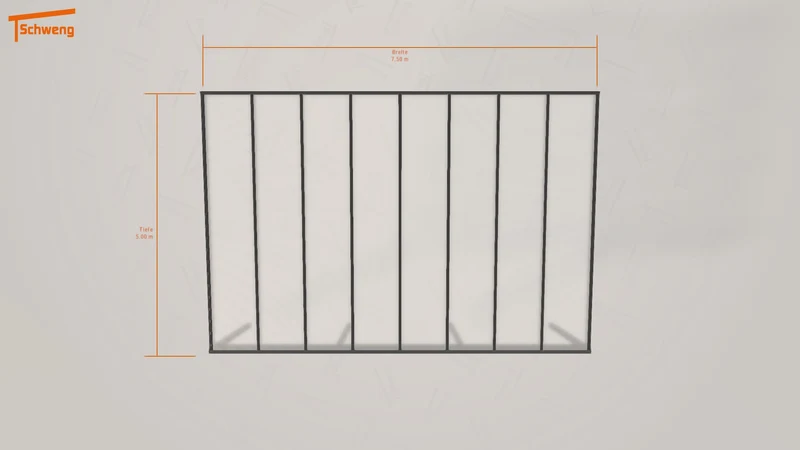 #DE Schweng Terrassenüberdachung S400 (ID jj395b)