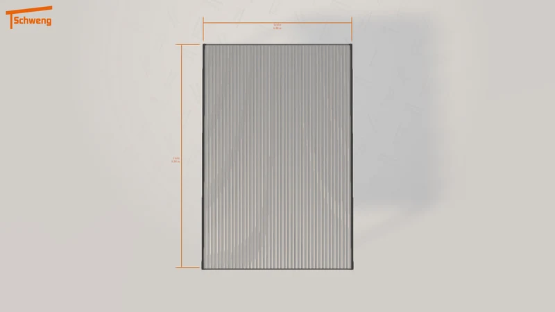 #DE Schweng Flachdachcarport C600+ (ID 85rbwn) #MTG