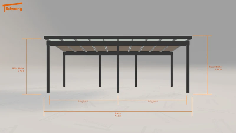 #DE Schweng Terrassenüberdachung S350 (ID x7knmg)