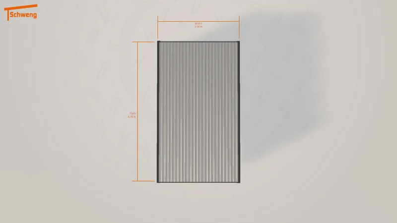 #DE Schweng Flachdachcarport C600 (ID ygkbbv) #MTG