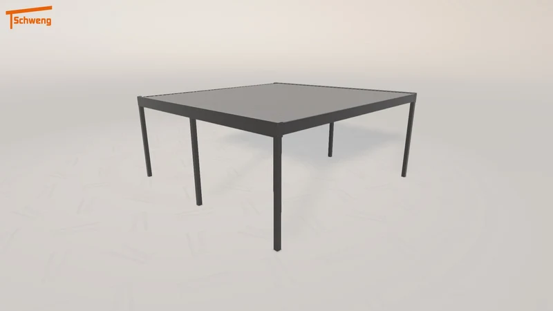 #DE Schweng Flachdachcarport C600 (ID w3r87y)