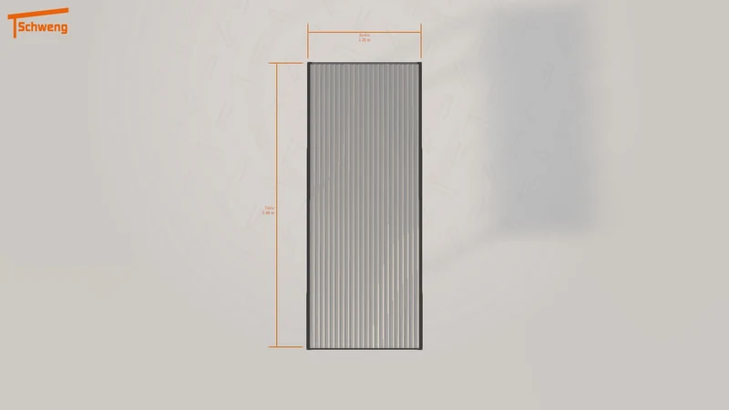 #DE Schweng Flachdachcarport C600 (ID 85rkdr)