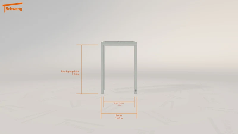 #DE Schweng Terrassenüberdachung S350 (ID 2qgz5y)