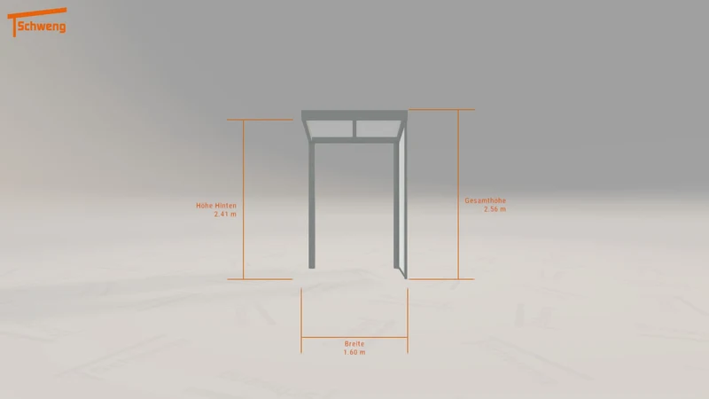#DE Schweng Terrassenüberdachung S350 (ID 2qgz5y)