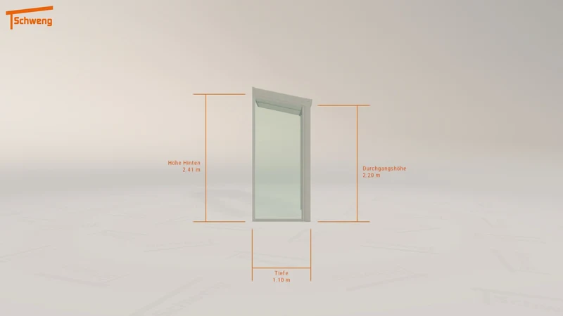 #DE Schweng Terrassenüberdachung S350 (ID 2qgz5y)