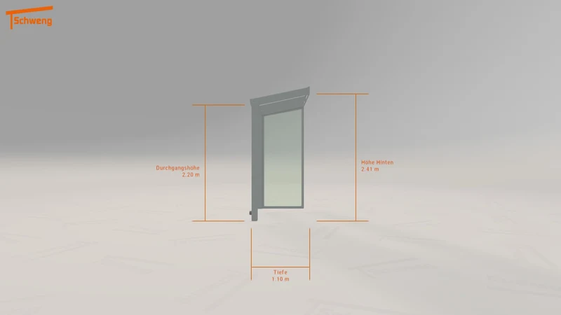 #DE Schweng Terrassenüberdachung S350 (ID 2qgz5y)