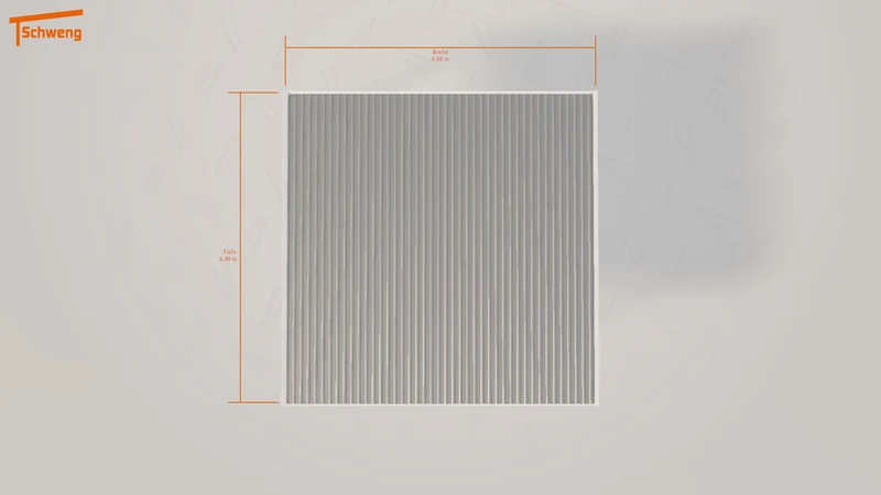 #DE Schweng Flachdachcarport C600+ (ID qd34yw) #MTG