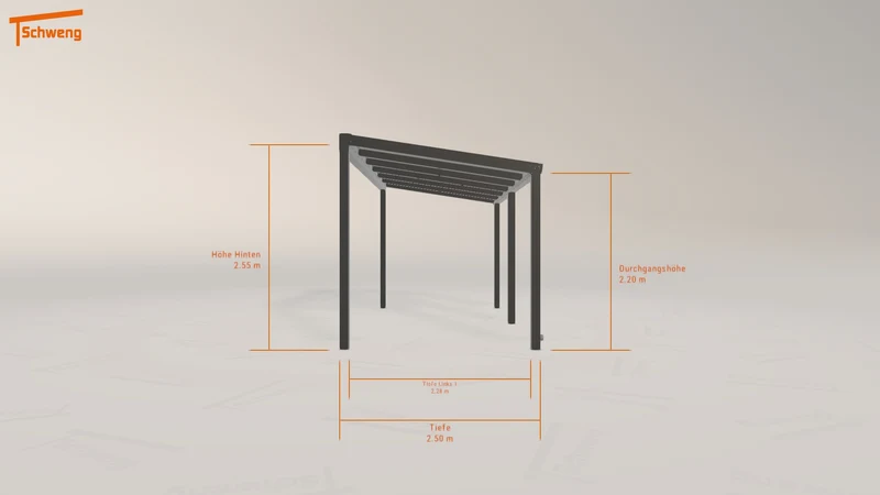#DE Schweng Terrassenüberdachung S350 (ID 2qgbpv)
