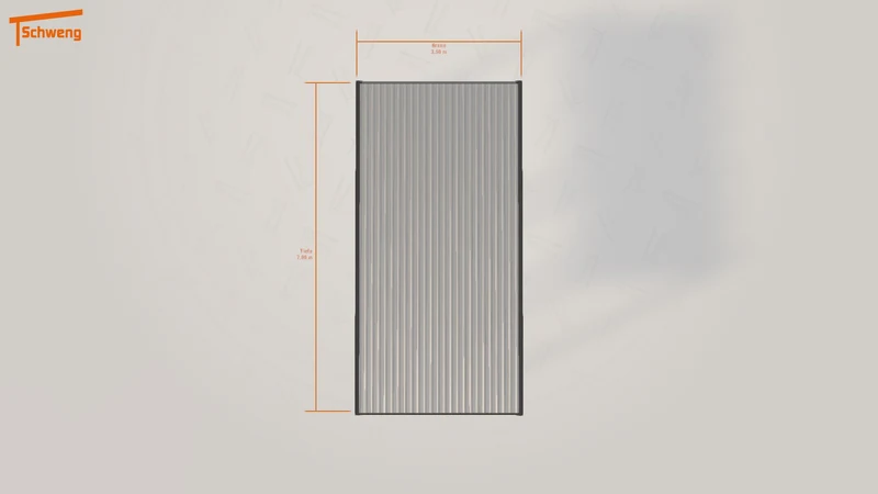 #DE Schweng Flachdachcarport C600 (ID 85r7mr)