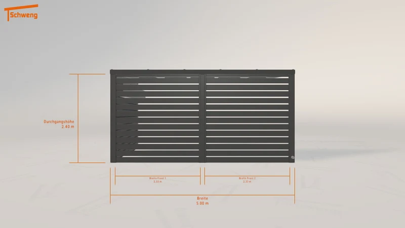 #DE Schweng Pultdachcarport S350 (ID bk8mgr)