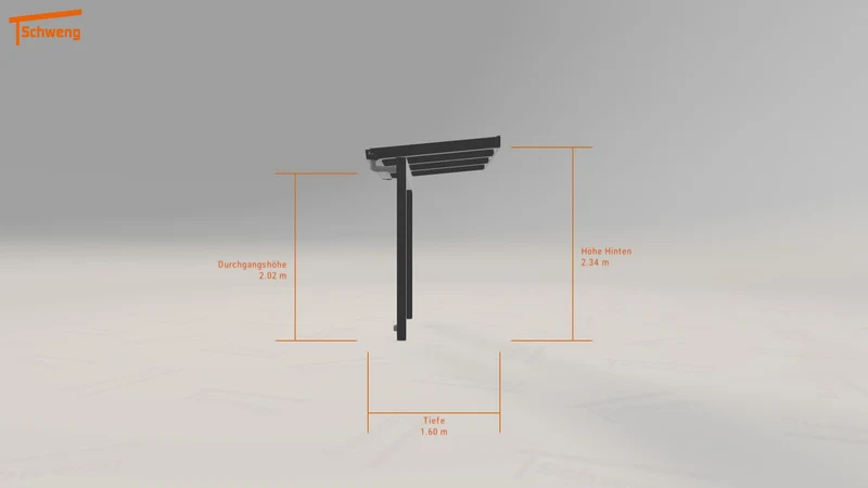#DE Schweng Terrassenüberdachung S350 (ID zbkygd)