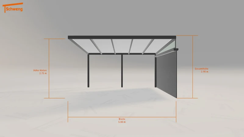 #DE Schweng Terrassenüberdachung S400 (ID w3rknv)