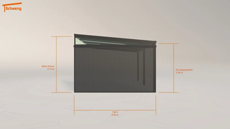 #DE Schweng Terrassenüberdachung S400 (ID w3rknv)