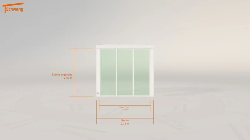 #DE Schweng Terrassenüberdachung S350 (ID zbgvm7)