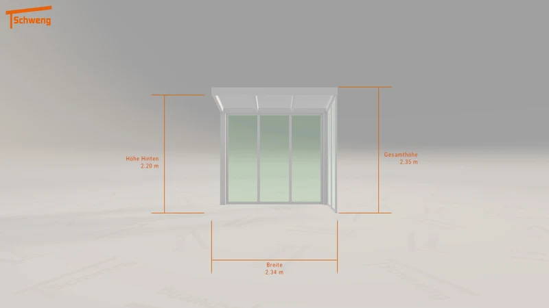 #DE Schweng Terrassenüberdachung S350 (ID zbgvm7)