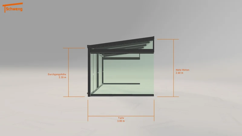 #DE Schweng Terrassenüberdachung S400 (ID qd3kvw)