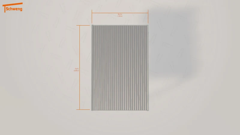 #DE Schweng Flachdachcarport C600 (ID 77gzw5)