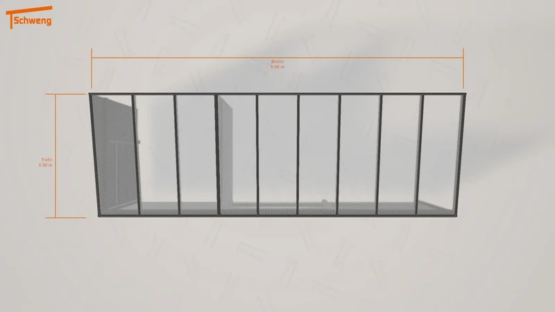 #DE Schweng Pultdachcarport S350 (ID 42gwyv) #MTG